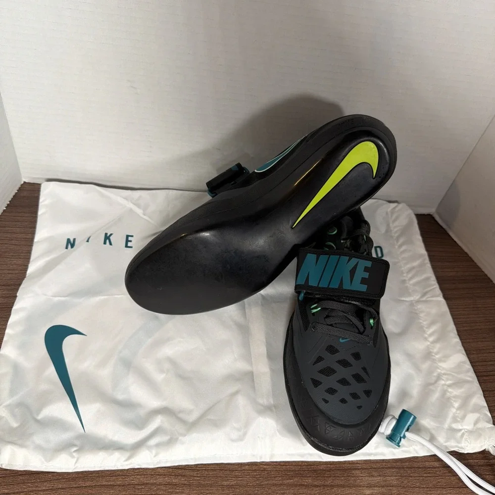 Nike Zoom Rotational 6 Throwing Shoes‎ Black Spruce FZ9606-001 Men's Size 8 NEW